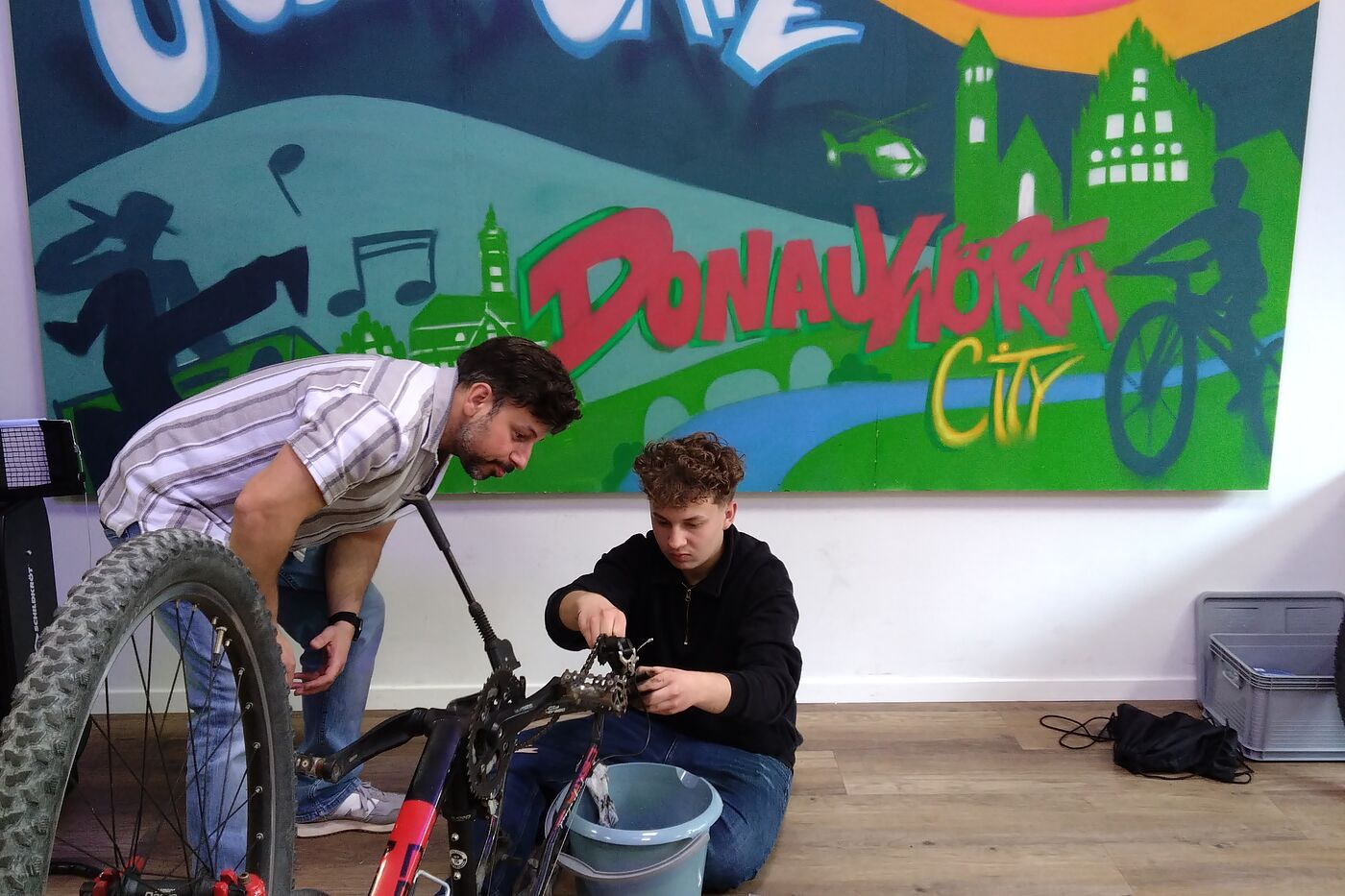 Rad-Check im Jugendcafe Rad-Check im Jugendcafe
