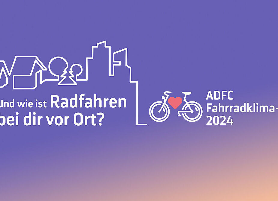 Fahrradklimatest Keyvisual  Fahrradklimatest 2024